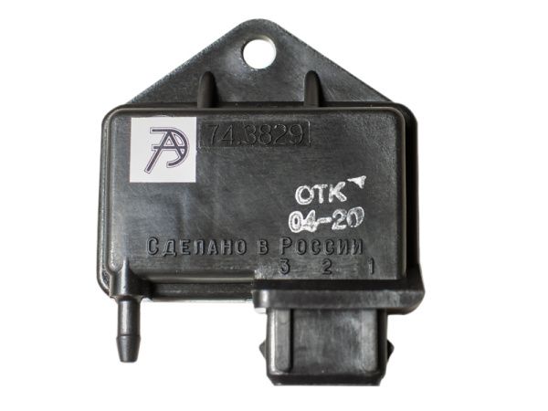 Датчик абсолютного тиску повітря МАЗ, КАМАЗ, ЯМЗ ЄВРО-3 74.3829 (аналог 23.3855) (вир-во АвтоТрейд)