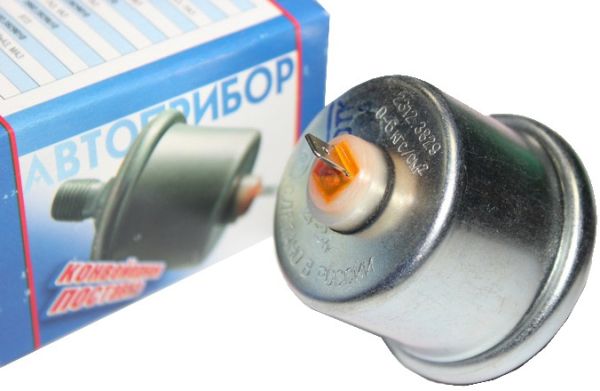 Датчик тиску масла на стрілку ГАЗ 405 дв. (0-6 кгс/см2) 2312.3829 (вир-во Автоприбор)