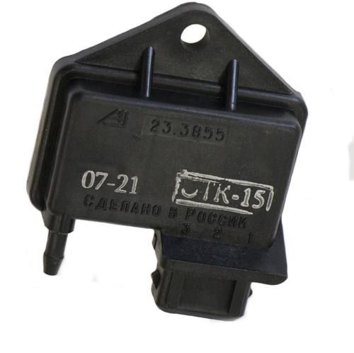 Датчик абсолютного тиску повітря МАЗ, КАМАЗ, ЯМЗ ЄВРО-3 23.3855 (аналог 74.3829) (вир-во КЗАЭ)