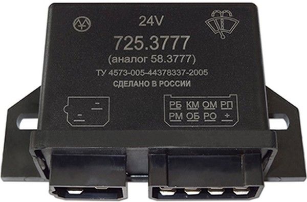 Реле пауза двірників  КАМАЗ Євро 725.3777