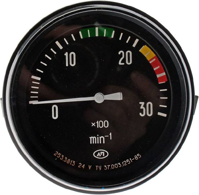 Тахометр електронний Урал, МАЗ, КрАЗ число к/вал-генератор 2,08 2531.3813010 (вир-во Автоприбор)