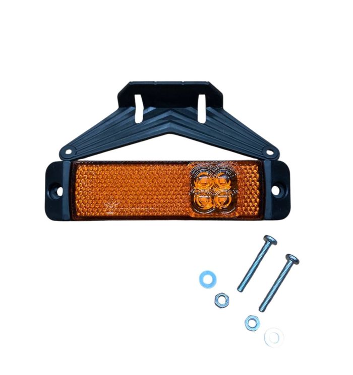 Ліхтар габаритний боковий діодний 24В жовтий з кронштейном 5.81276 (вир-во Турція)