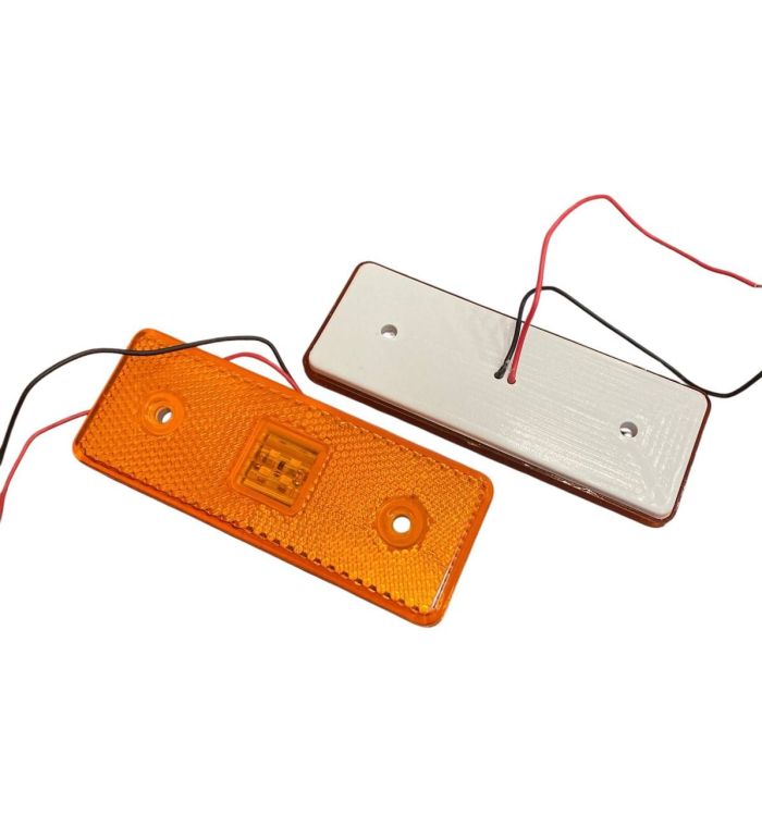Ліхтар габаритний жовтий боковий діодний 4LED (вир-во Туреччина)
