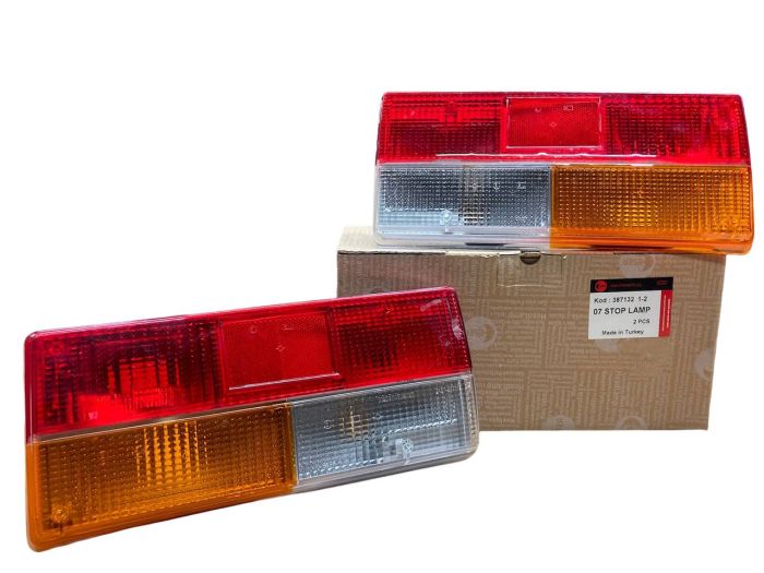 Ліхтарі задні ВАЗ 2107 правий/лівий без плати 2107-3716010/11 (комплект) (вир-во ESER)