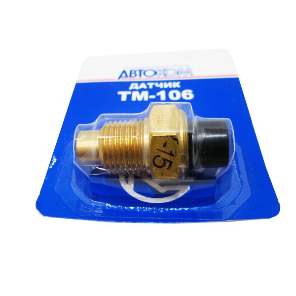 Датчик температури охолоджувальної рідини ВАЗ 2101, 2103, 2105, 2106, 2107 ТМ-106 (аналог 3602.3828) (на стрілку) (вир-во КЗАЭ)