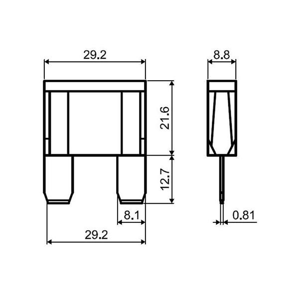 Запобіжник Євро MAXI 40А