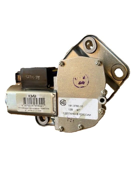 Моторедуктор склоочисника ВАЗ Пріора 2170 задній (мотор двірників) 116.6313100 (вир-во КЗАЭ)