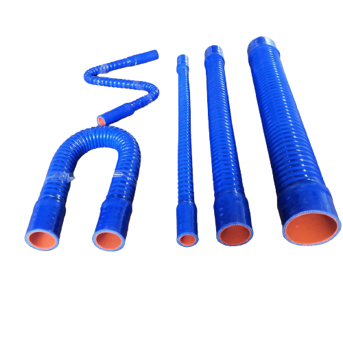 Патрубок силіконовий гофрований L400 D16