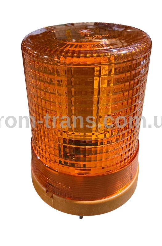 Маяк проблесковый желтый 60LED стационарный крепеж TR512-6 (пр-во AYFAR)