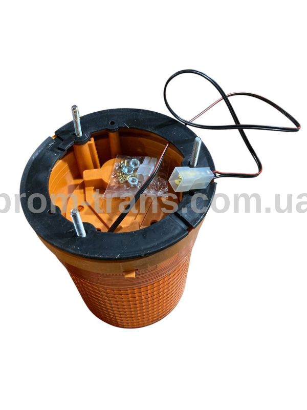 Маяк проблесковый желтый 60LED стационарный крепеж TR512-6 (пр-во AYFAR)