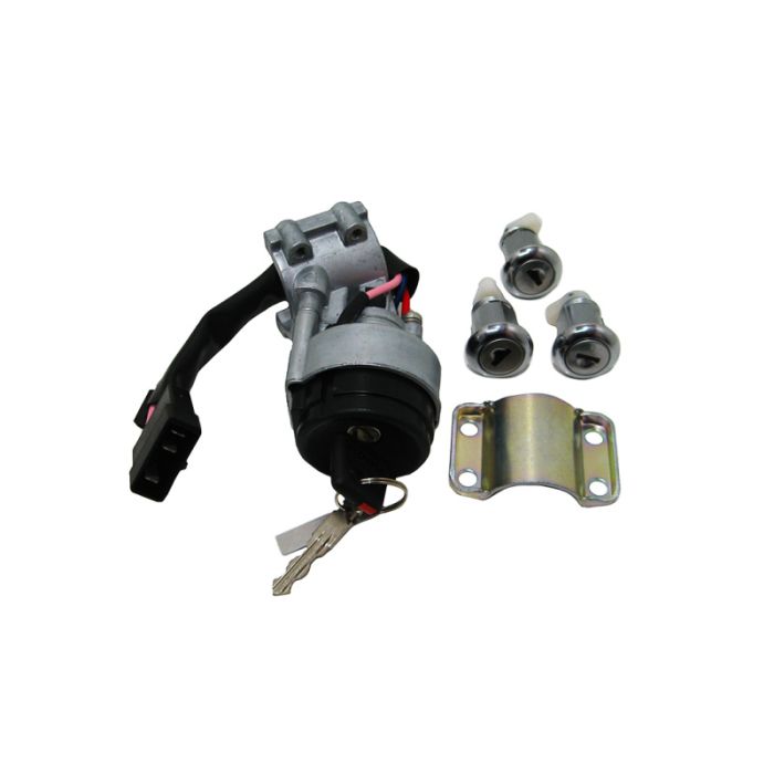 Замок запалювання ВАЗ 2170, 2171, 2172 під іммобілайзер з личинками 2170-3704005 (вир-во ДААЗ)