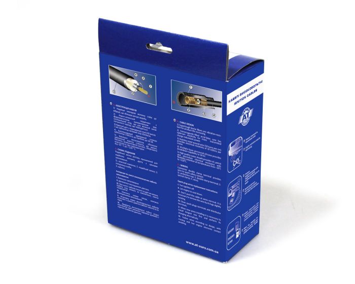 Комплект кабелів високовольтних ВАЗ 2108 HIGH POWER (LPG) O.E.: 2108-3707080-10 AT 304S