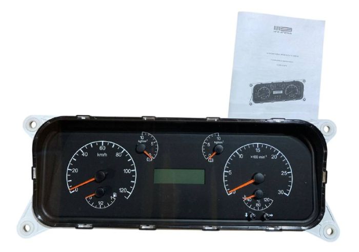 Комбінація приладів КамАЗ ЄВРО-4 74.3801010 (взаємозам. 69.3801-01) (аналог TS1 00079803, 3801003-45104) (вир-во ИТЭЛМА)
