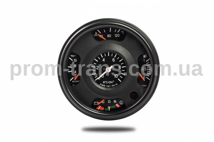Комбинация приборов ПАЗ-3205, ЗиЛ-4331, 433360, 5301, ЛАЗ 36.3801010 (пр-во Автоприбор)