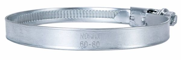 60-80/12С7W1 Хомут червячный оцинкованный NORMA