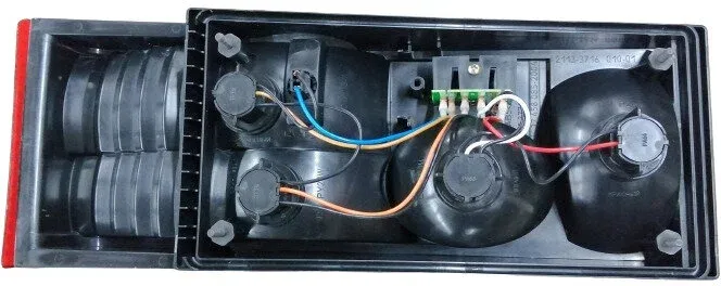 Ліхтар задній ВАЗ 2108, 2109, 21099, 2113, 2114 лівий тюнінг 681.3776 (вир-во ОСВАР)