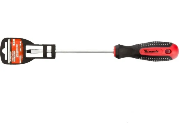 Викрутка шліц. Fusion, SL6, 0 х 150 мм, CrV  3-компонентна рукоятка "anti slip"// MTX