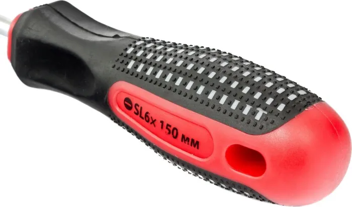 Викрутка шліц. Fusion, SL6, 0 х 150 мм, CrV  3-компонентна рукоятка "anti slip"// MTX
