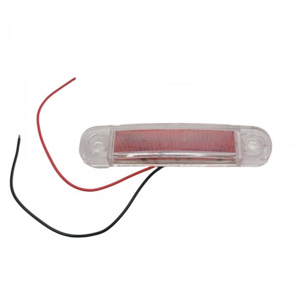 Фонарь габаритный 24V 12LED 10 см красный DEP-L0226R (пр-воFORM PLAS)