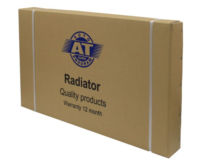 Радіатор охолодження ГАЗ 3302 ДО 1999 року (ДВОХРЯДНИЙ НАБІРНИЙ) (КРІПЛЕННЯ - ВУХО) AT 1012-240RA
