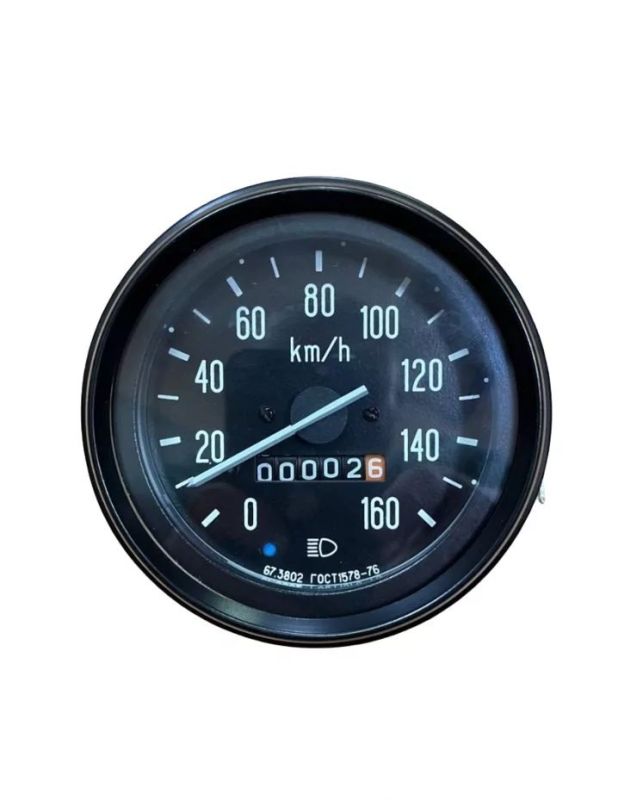 Спідометр механічний Ø100мм КАМАЗ, ГАЗ 3307, 3309, УРАЛ, УАЗ, ЗиЛ-131 67.3802 (вир-во Автоприбор)