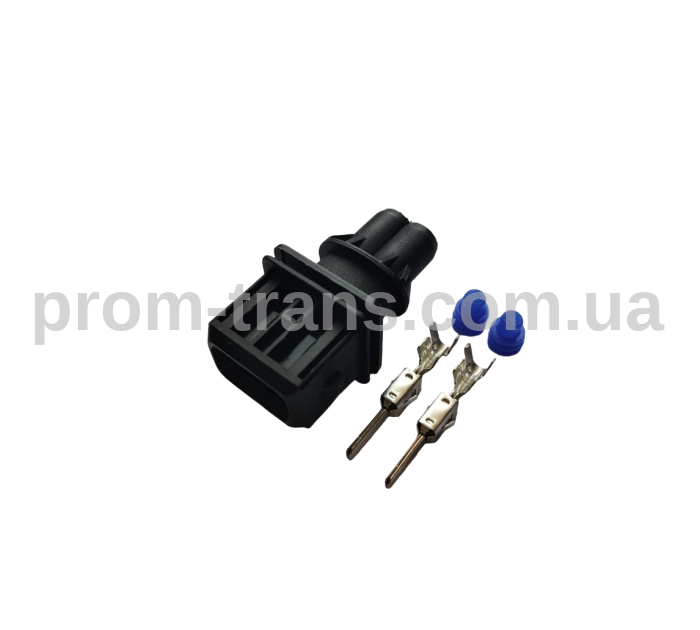 Авто роз'єм штирьовий 2-х контактний WAG 8D0971946 Bosch 1928402448 серії 2,8мм