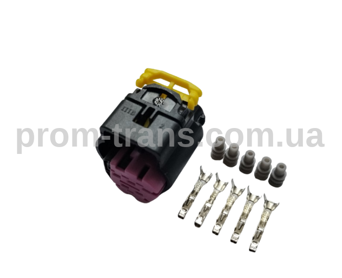 Авто разъем 5-ти контактный гнездовой аналог BOSCH 1 928 405 138