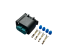 Авто разъем гнездовой 4х контактный аналог АМР 1-967640-1 MICRO QUADLOK