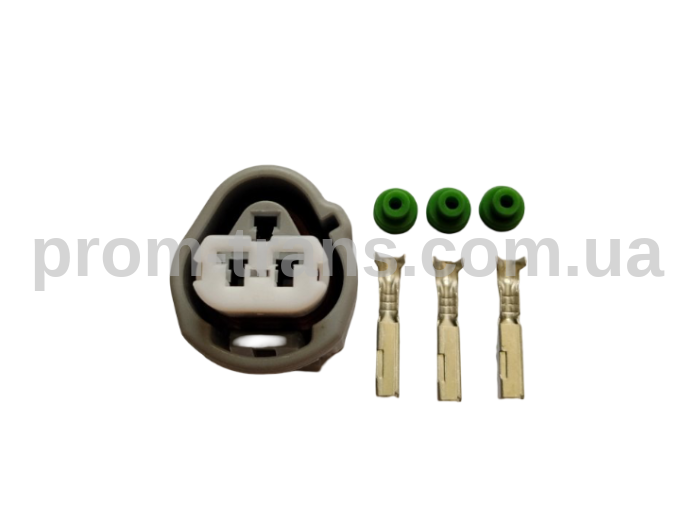 Авто разъем 3-х контактный гнездовой аналог Sumitomo 6189-0486 Toyota 90980-11451