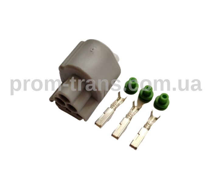 Авто разъем 3-х контактный гнездовой аналог Sumitomo 6189-0486 Toyota 90980-11451