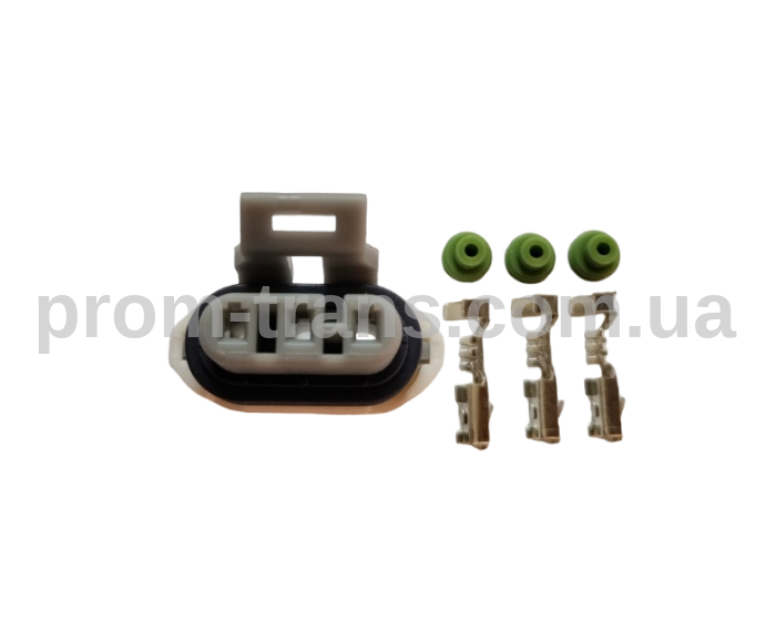 Авто разъем 3-х контактный гнездовой DELPHI 12129946
