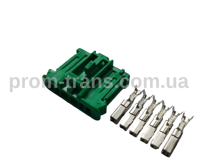 Автомобильный разъем гнездовой 6-ти контактный аналог MOLEX 98821-1065