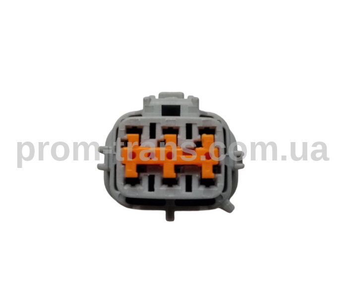 Автомобильный разъем гнездовой 6-ти контактный аналог Sumitomo 6185-1175 KUM PB295-06120