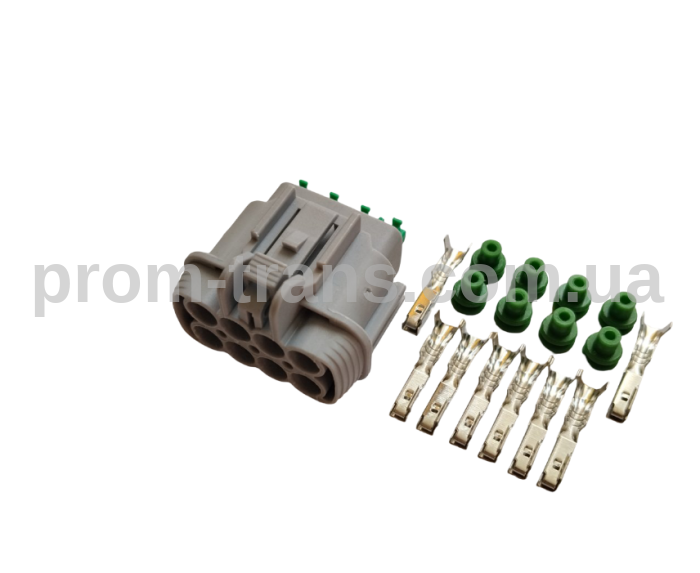 Автомобильный разъем гнездовой 8-ми контактный аналог Sumitomo 6185-1179 6918-1780 KUM PB295-08120