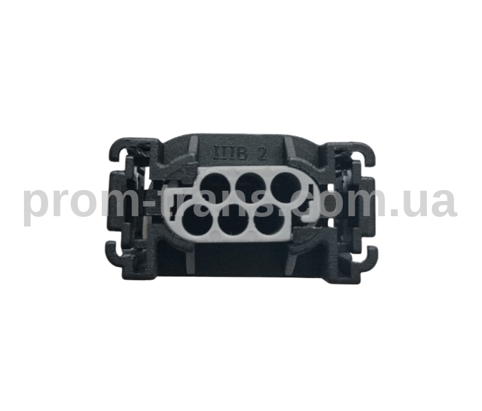 Авто разъем гнездовой 6-ти контактный аналог TE 2-967616-1