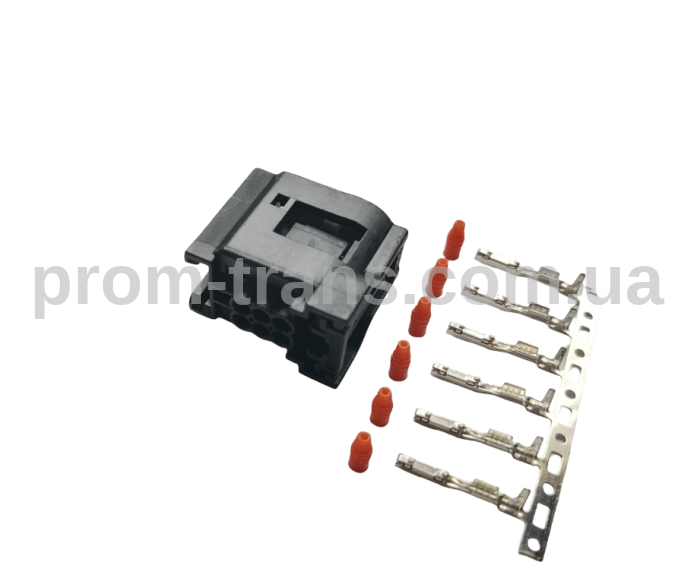 Автомобильный разъем гнездовой 6-ти контактный аналог Sumitomo 6189-7042 Toyota 90980-12382