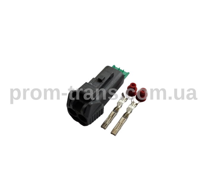 Разъем 2-х контактный гнездовой аналог YAZAKI 7123–8520–40