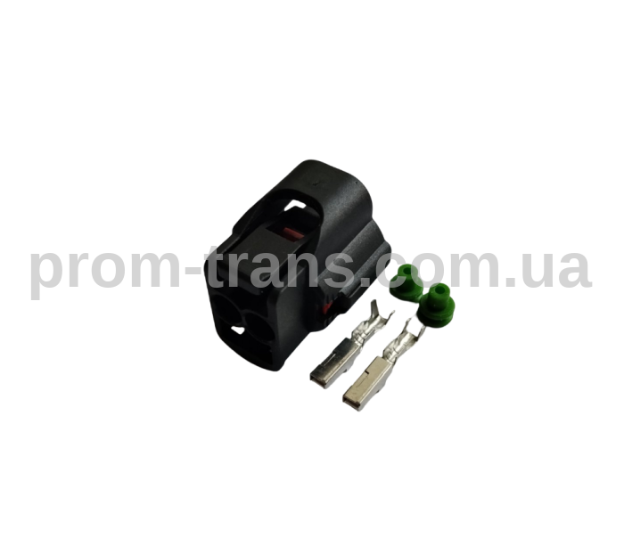 Разъем 2-х контактный гнездовой аналог YAZAKI 7283-7929 Toyota 90980-11025 90980-11401