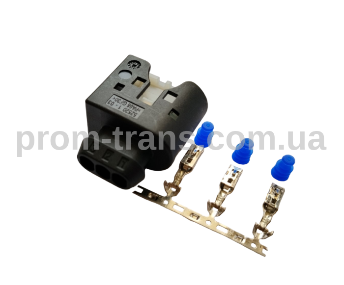 Разъем 3-х контактный гнездовой аналог KOSTAL 50290971 1 433 919 09441392 22140492060