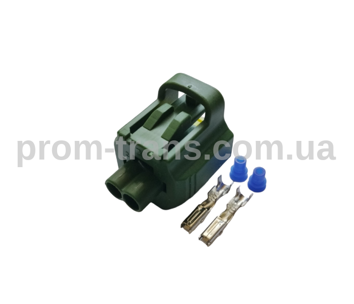 Роз'єм 2х контактний гніздовий аналог AMP 178392-4 Toyota 90980-10737 Motorcraft WPT-410 Ford 3U2Z-14S411-BA