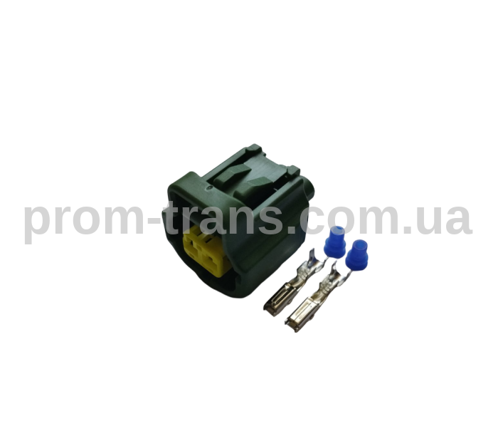 Роз'єм 2х контактний гніздовий аналог AMP 178392-4 Toyota 90980-10737 Motorcraft WPT-410 Ford 3U2Z-14S411-BA