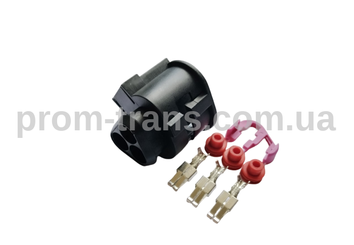 Разъем 3х контактный гнездовой аналог Volkswagen 1J0 973 203