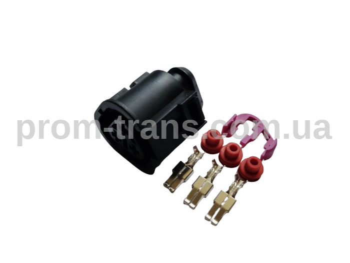 Разъем 3х контактный гнездовой аналог Volkswagen 1J0 973 203