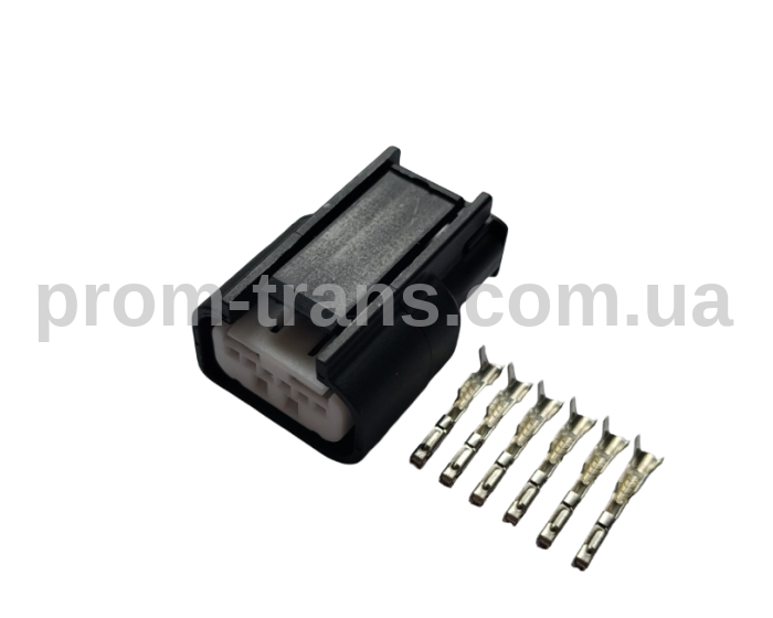 Разъем 6-ти контактный гнездовой аналог Ford CU2Z-14S411-AEA Motorcraft WPT-1280