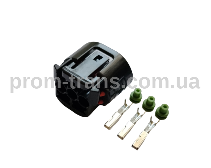 Разъем 3-х контактный гнездовой аналог Toyota 90980-11349 Sumitomo 6189-0443