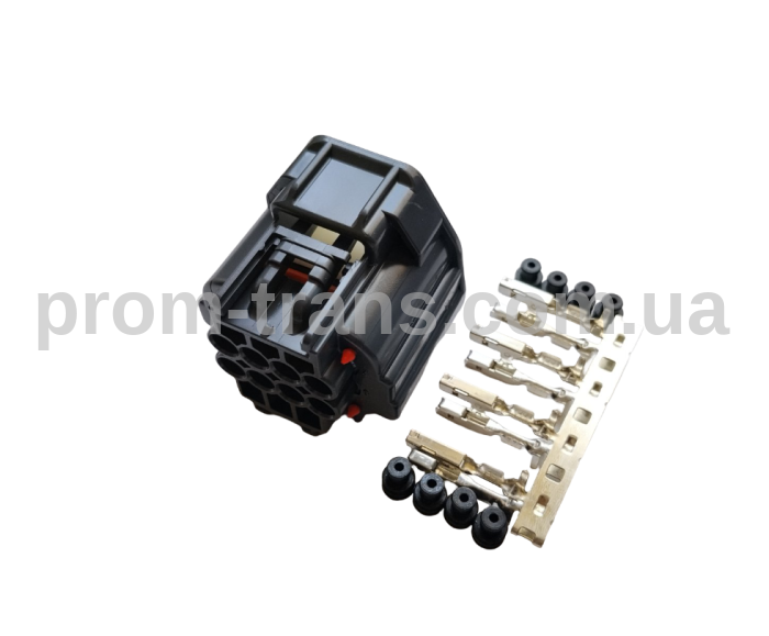 Разъем 8-ми контактный гнездовой аналог Yazaki 7283-5684-10 Motorcraft WPT-521 Ford 3U2Z-14S411-TZA