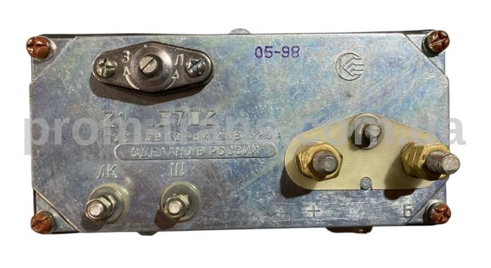 Реле-регулятор напряжения БелАЗ 21.3702 28В 120А (аналог РН-21М) (пр-во КЗАЭ)