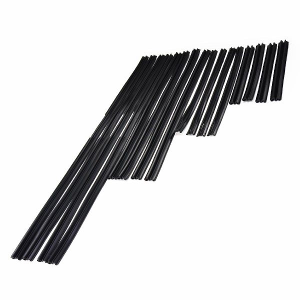 Комплект ущільнювачів опускних стекол (бархотка) ВАЗ 2101, 2102, 2103, 2106 (16 шт) 2101-6103294