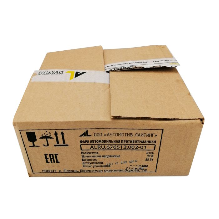 Фара протитуманна ВАЗ 2110-2115, 2123 ALRU.676.512.002-01 (вир-во AUTOMOTIVE LIGHTING)