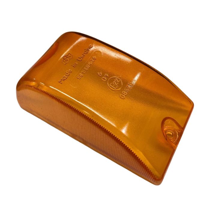 Скло покажчика повороту (розсіювач) КАМАЗ, МАЗ, КРАЗ, Эталон, Богдан, I-VAN 581.3.04.26 (вир-во АЭА)